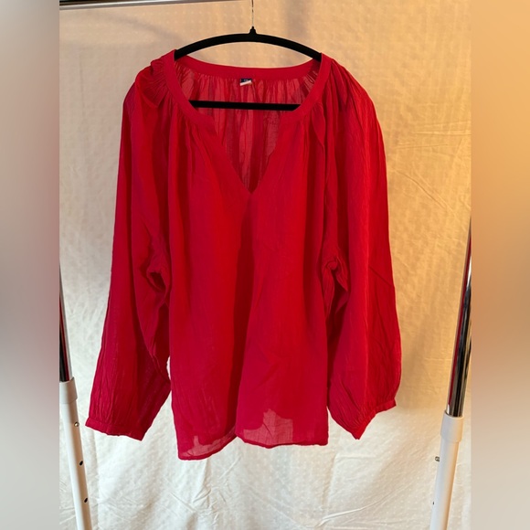Old Navy Tops - Old Navy Bright Pink Women's Blouse